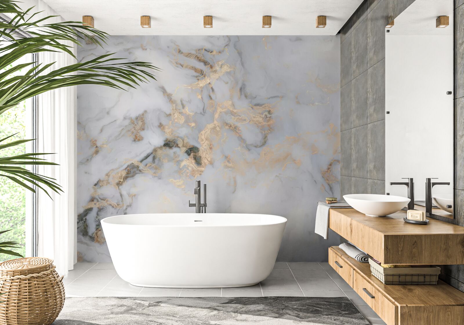 Фотошпалери фон, що нагадує світлий мармур