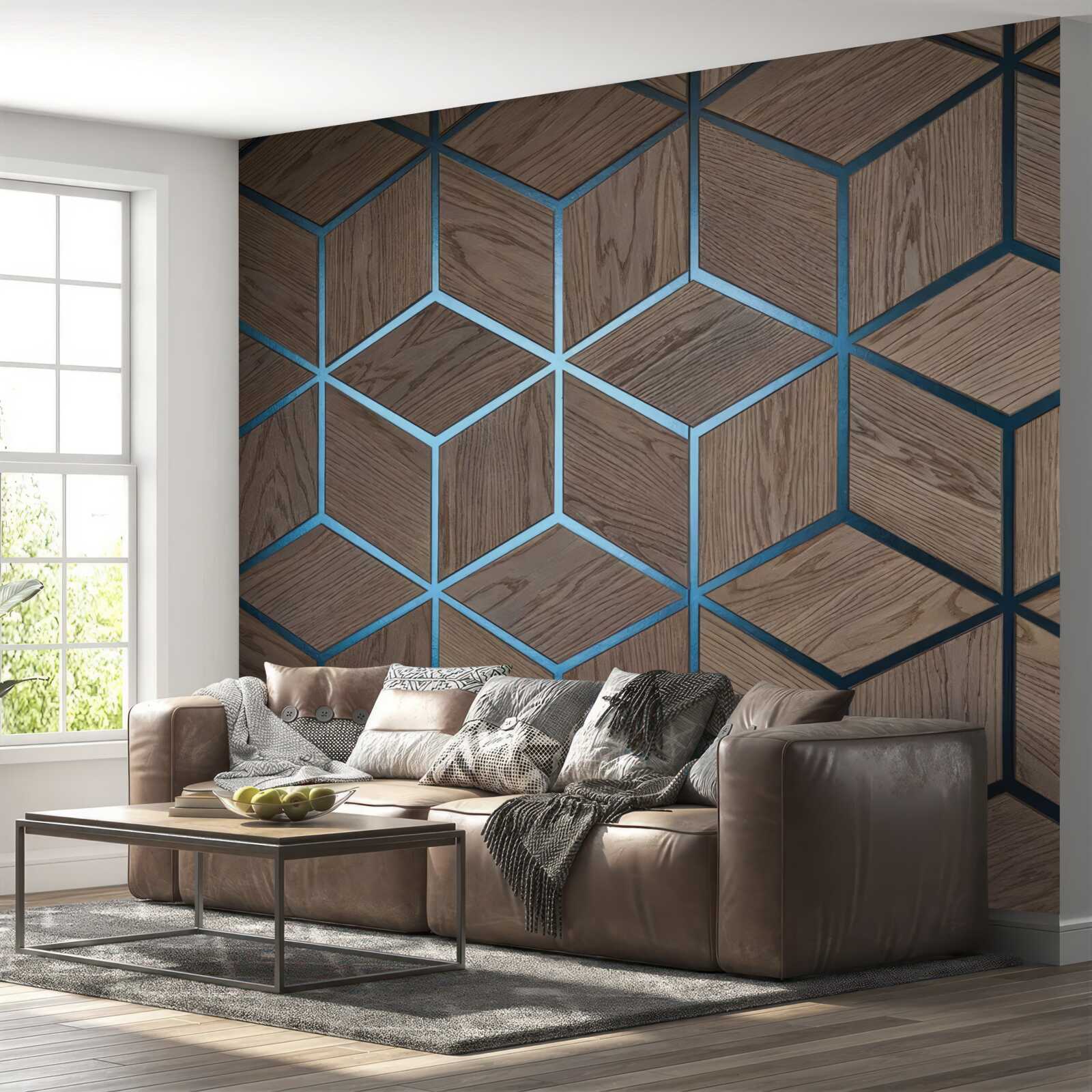 Фотошпалери тло з паркетним малюнком