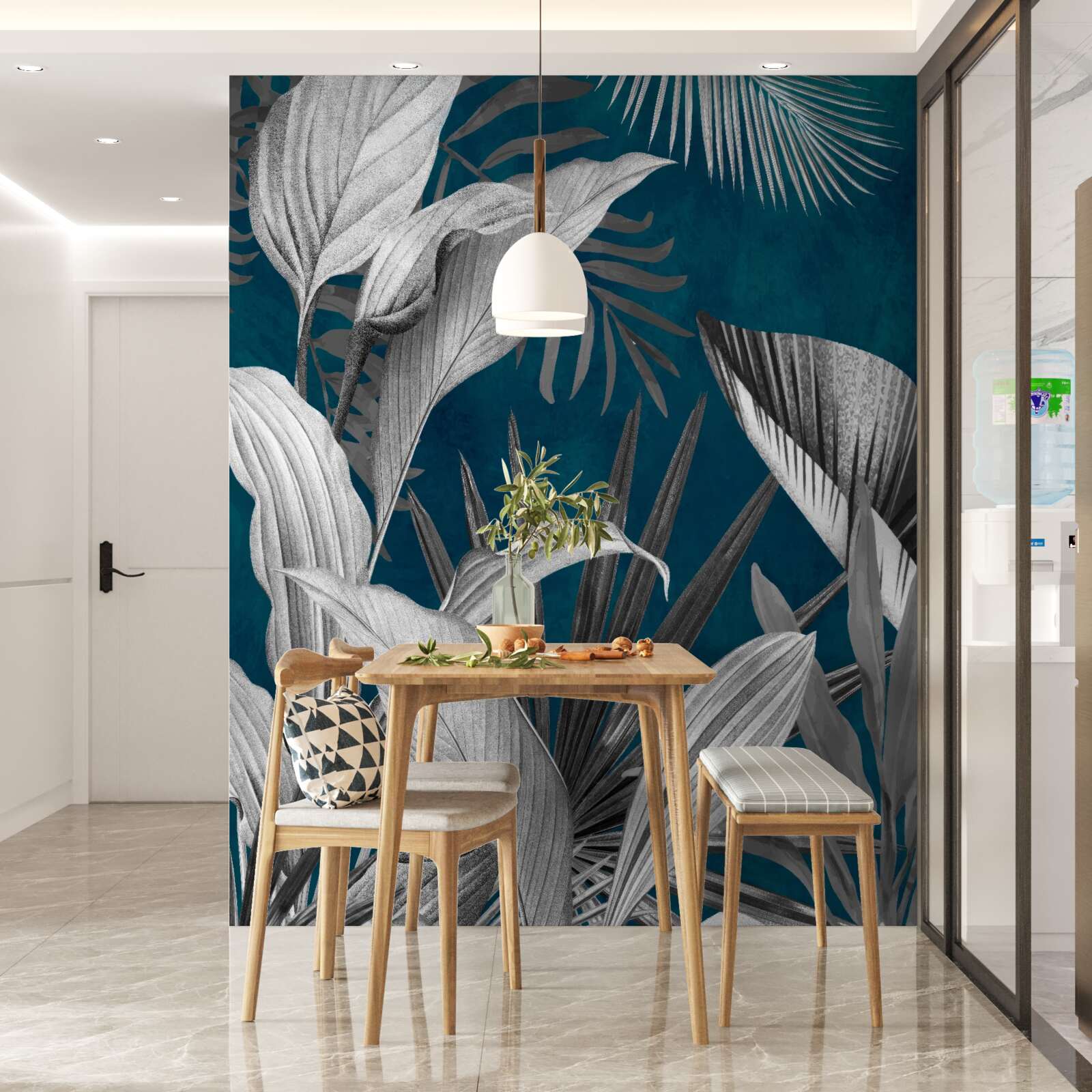 Фотошпалери тло з різного яскравого листя