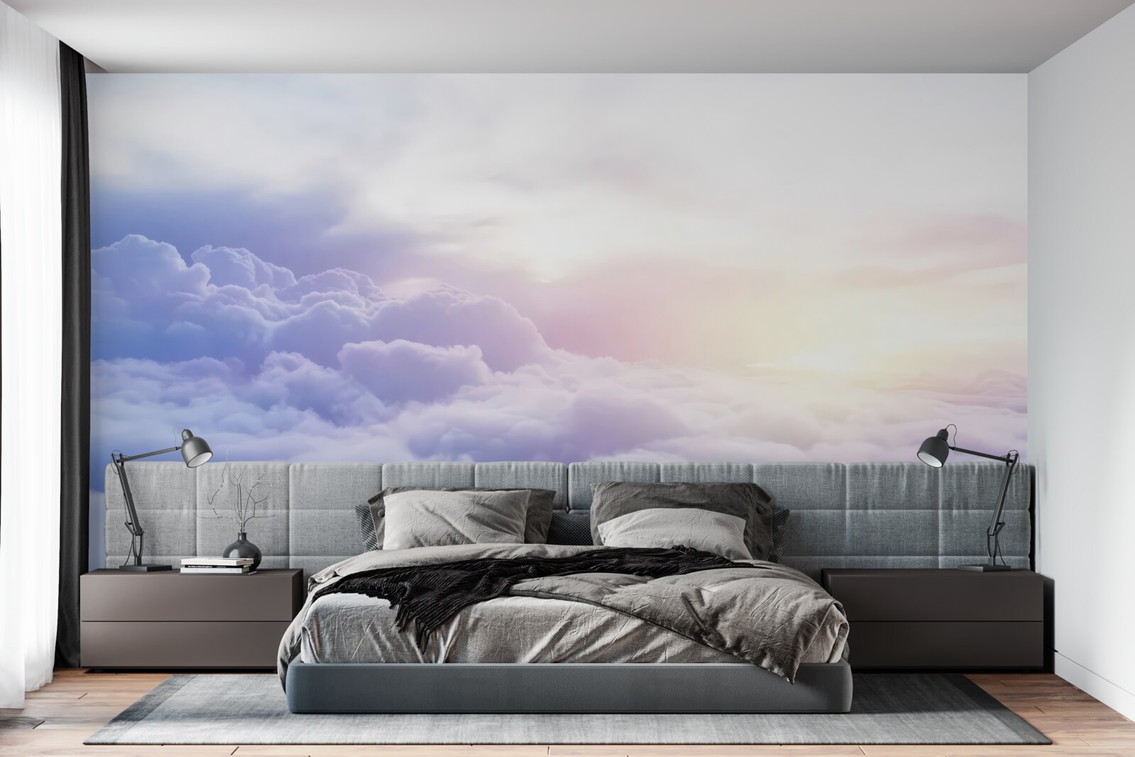 Фотошпалери густі хмари