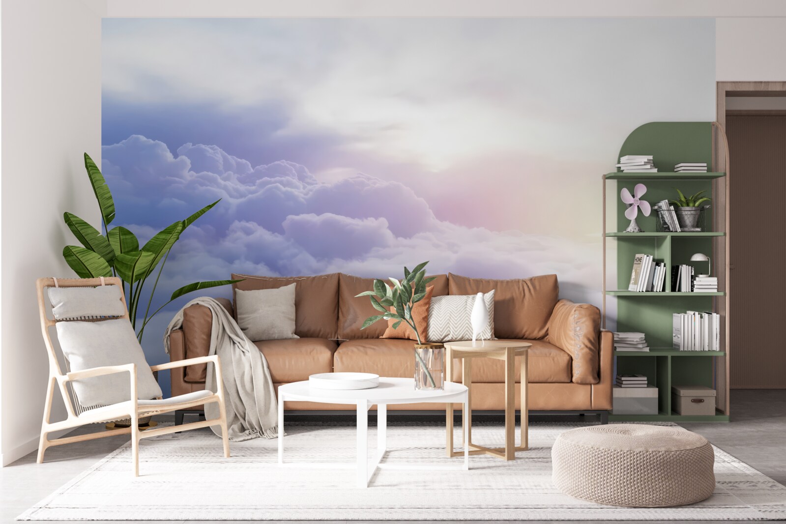 Фотошпалери густі хмари