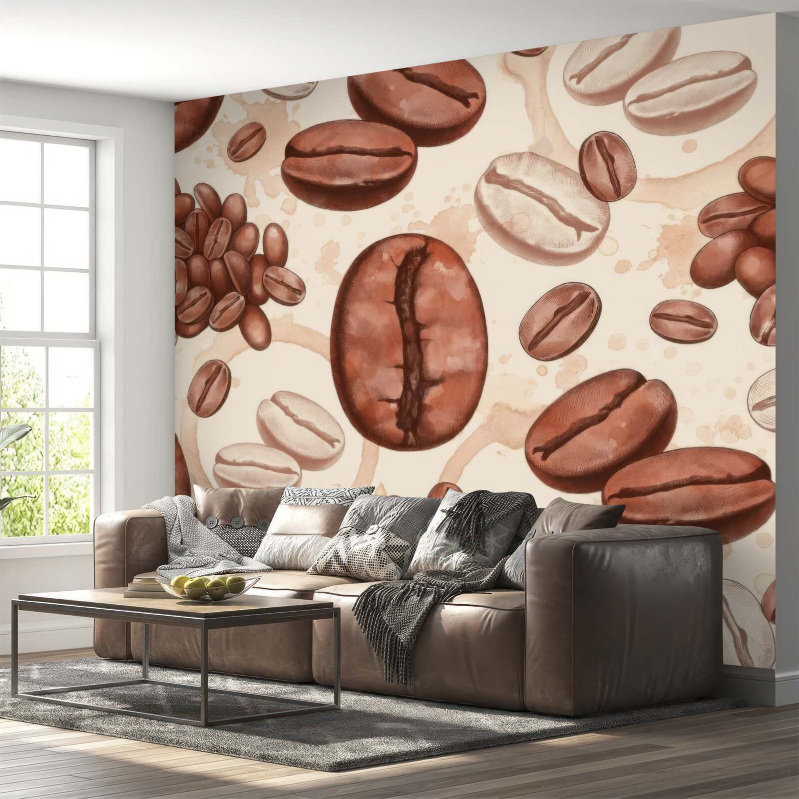Фотошпалери кавові зерна