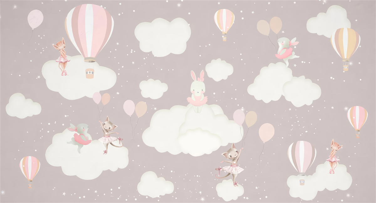 Фотошпалери хмари стали ігровим майданчиком для тварин