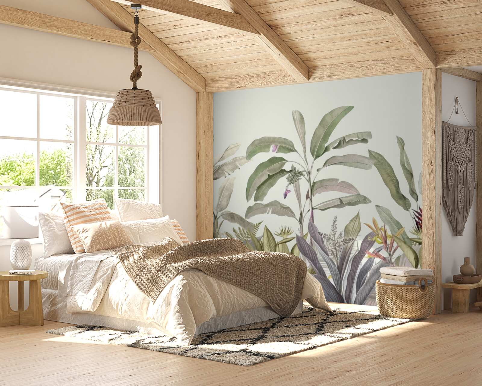 Фотошпалери рідкісні форми рослин і листя