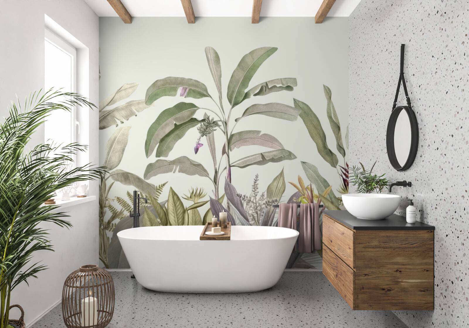 Фотошпалери рідкісні форми рослин і листя