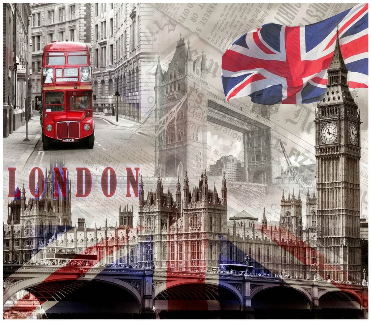 Фотошпалери Туристичні визначні пам'ятки Лондона