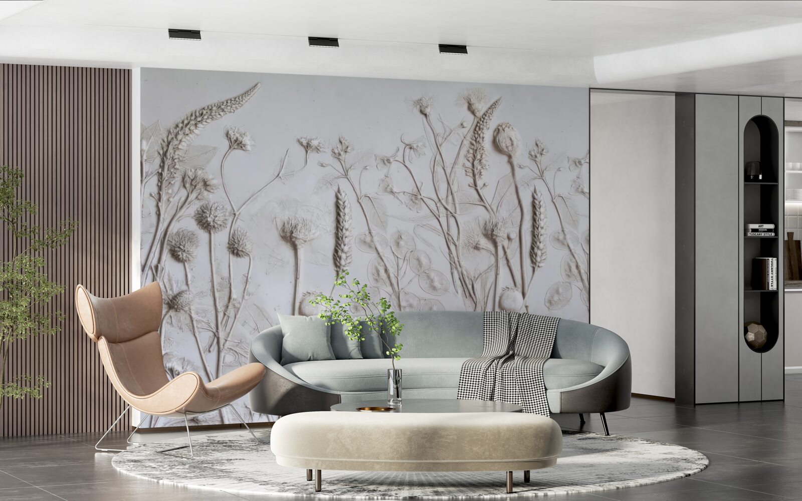 Фотошпалери різні рослини