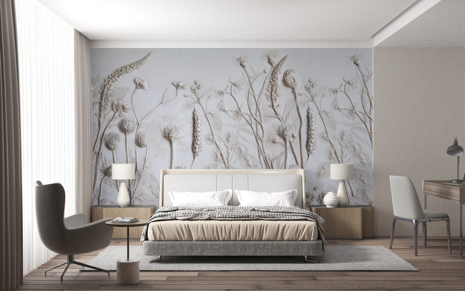 Фотошпалери різні рослини