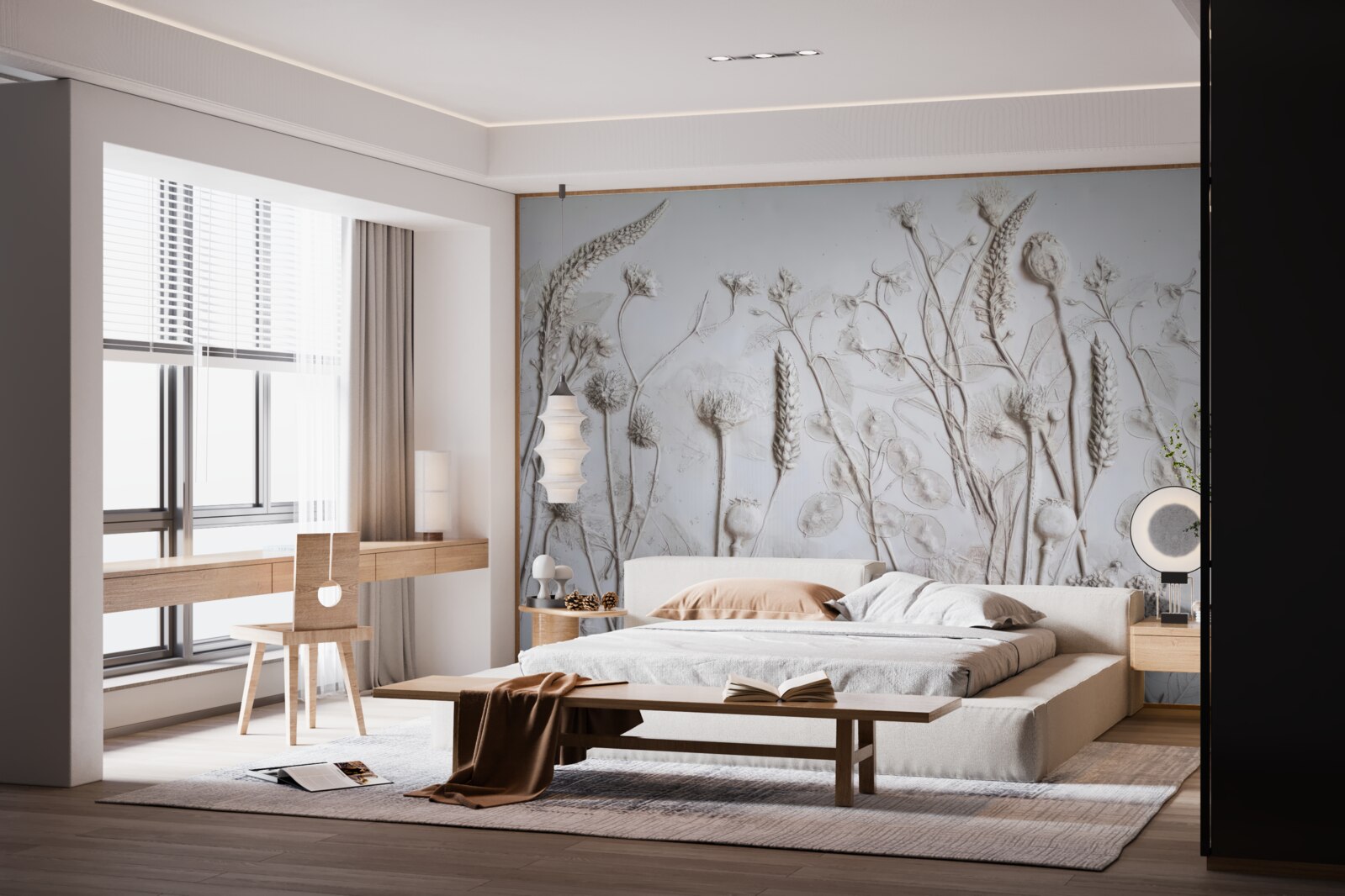 Фотошпалери різні рослини