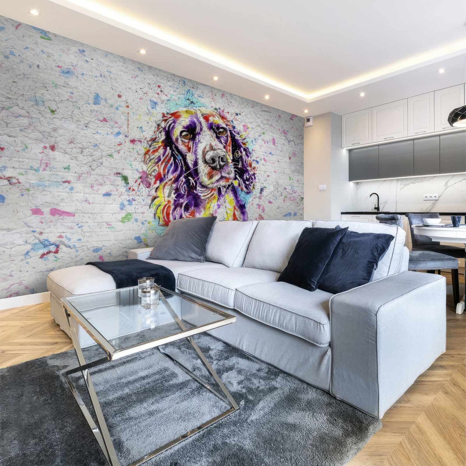 Фотошпалери пироги в стилі поп-арт