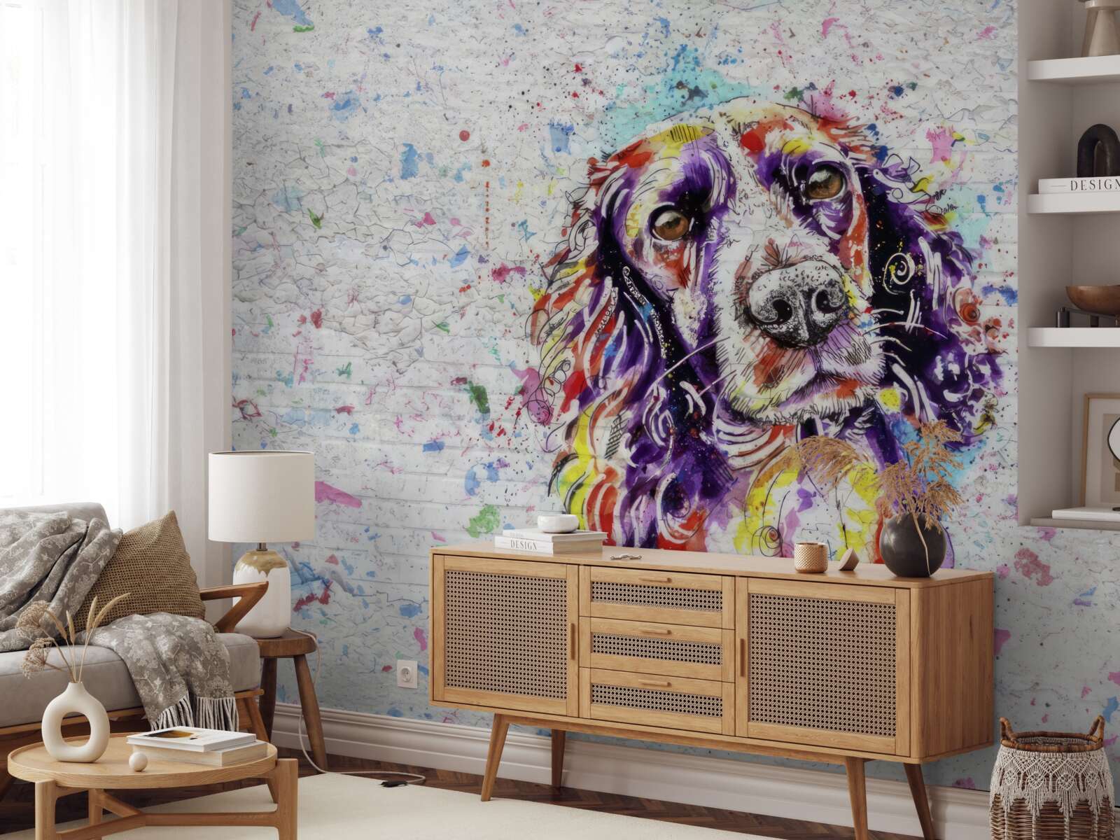 Фотошпалери пироги в стилі поп-арт