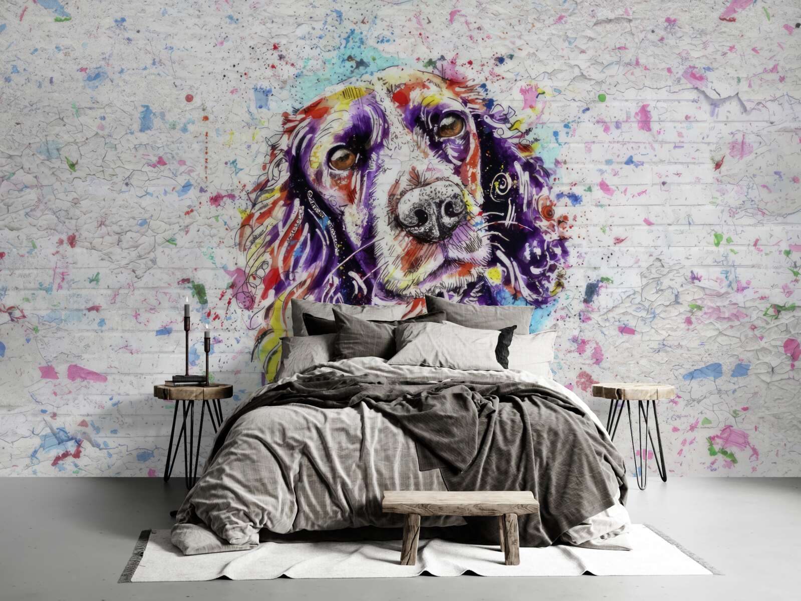 Фотошпалери пироги в стилі поп-арт