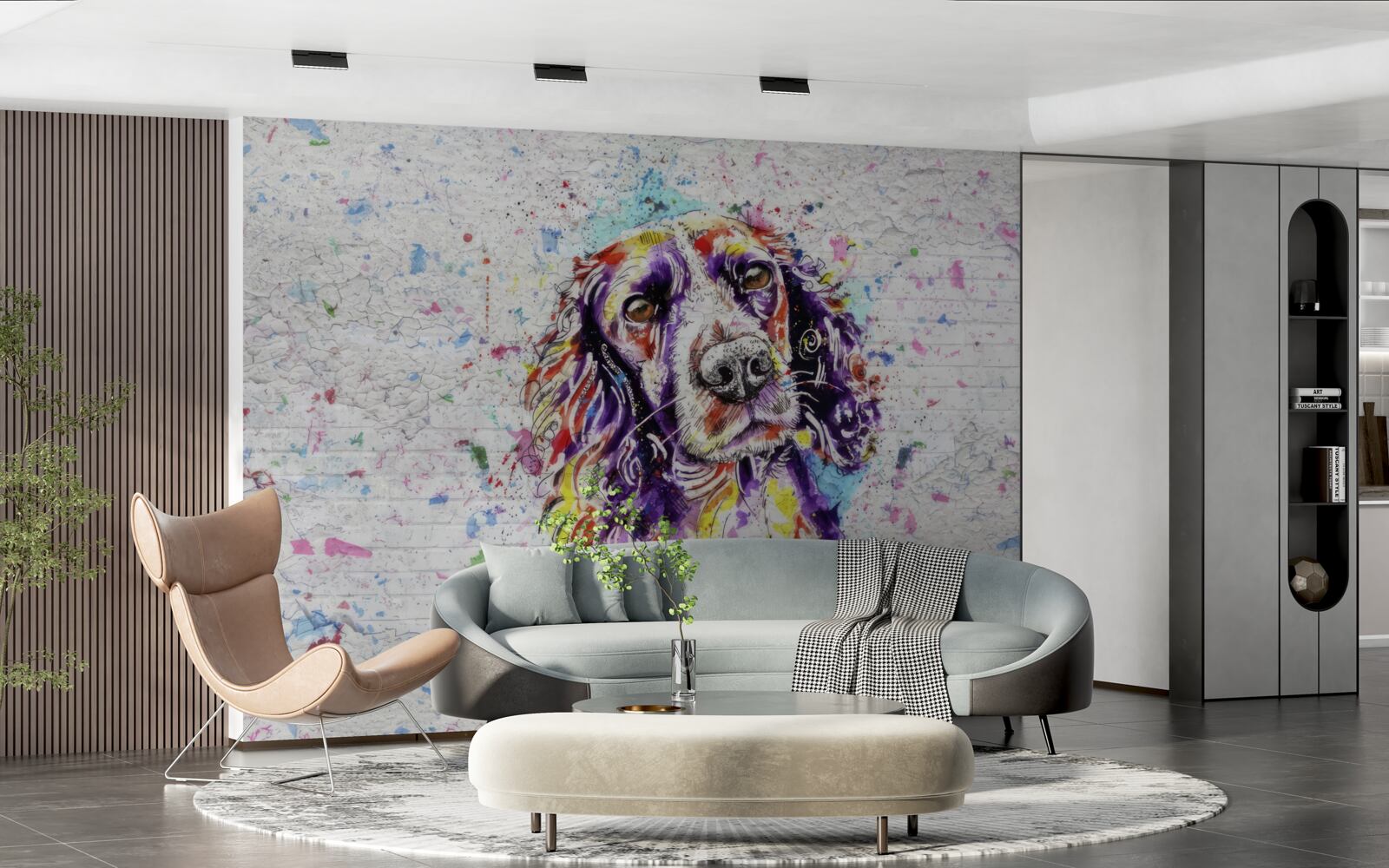 Фотошпалери пироги в стилі поп-арт