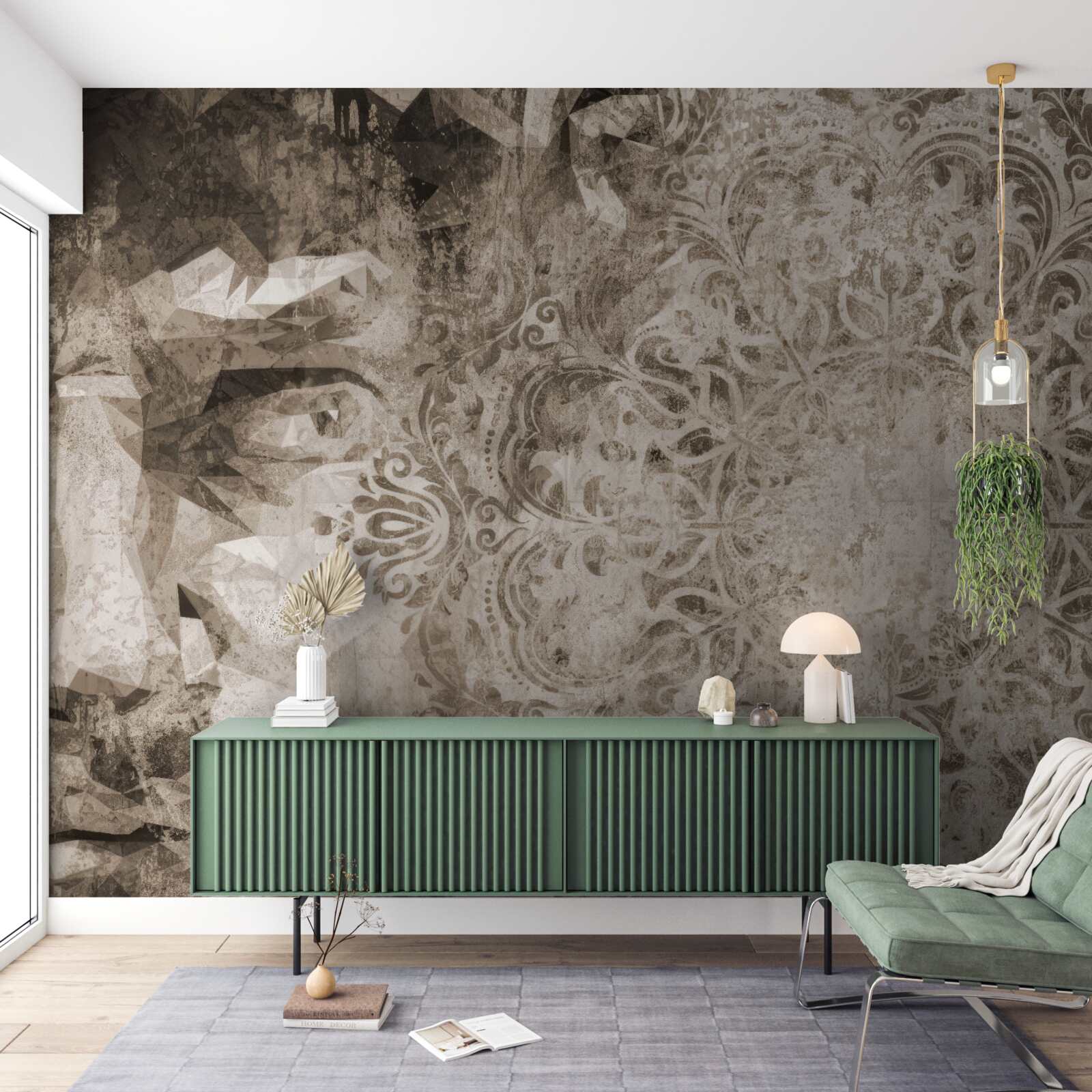 Фотошпалери обриси особи