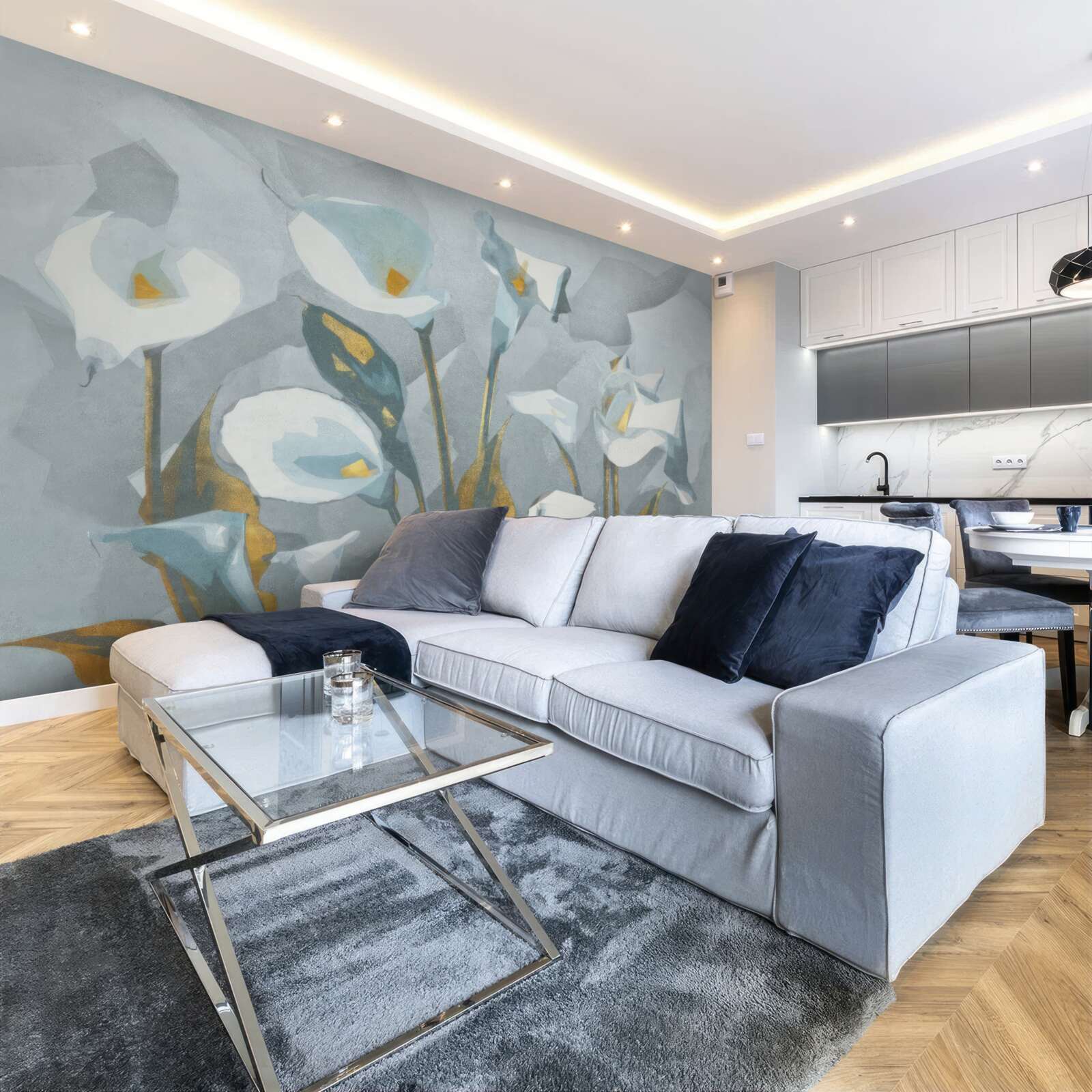 Фотошпалери фекалії білого кольору