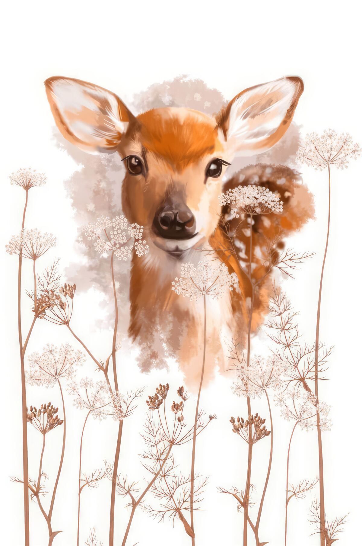 Фотошпалери на фото оленя