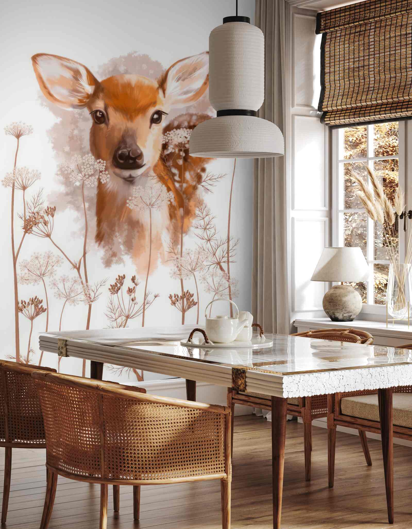 Фотошпалери на фото оленя