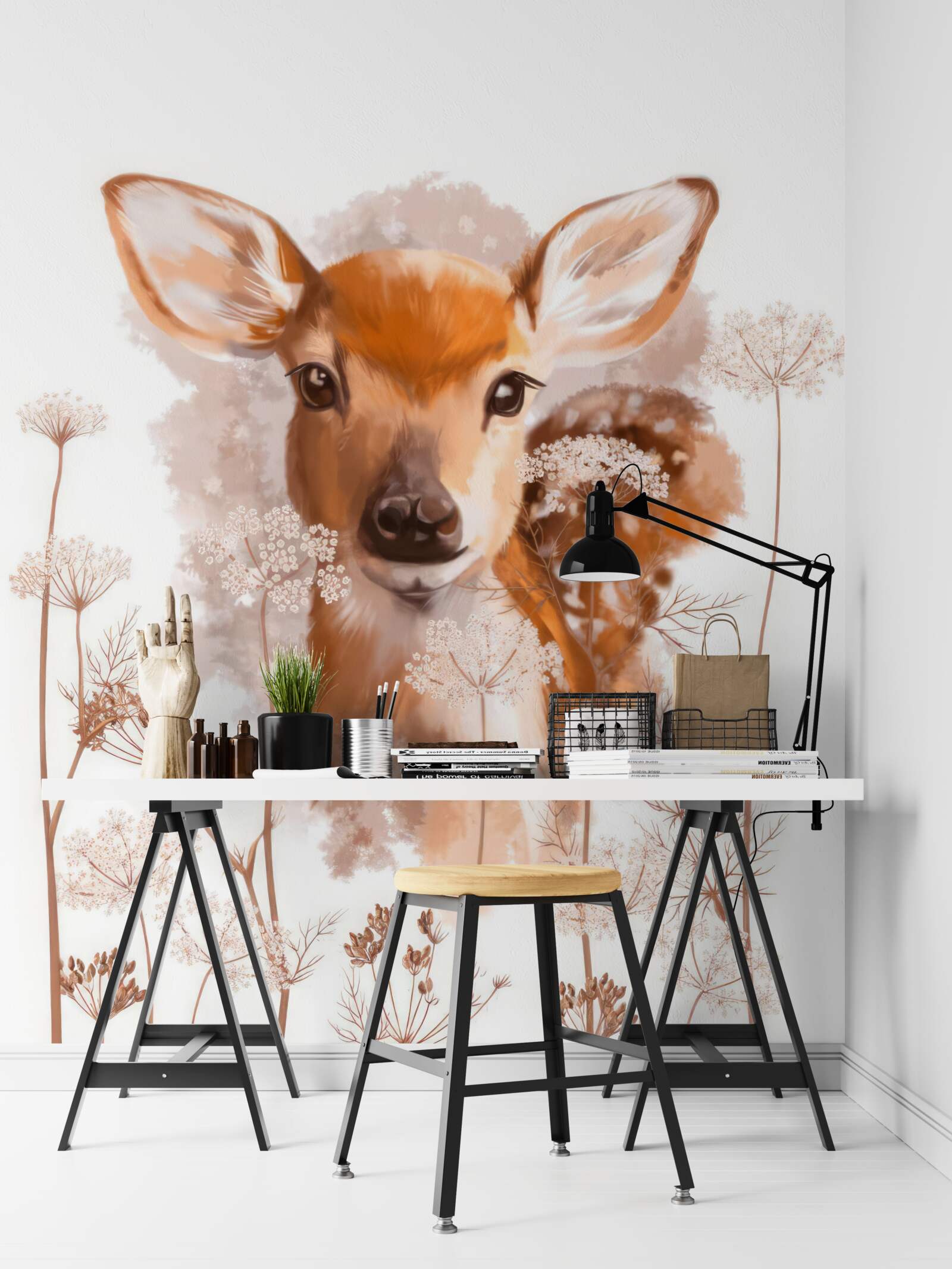 Фотошпалери на фото оленя