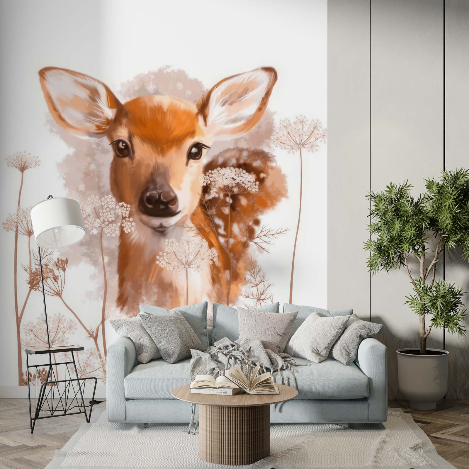 Фотошпалери на фото оленя