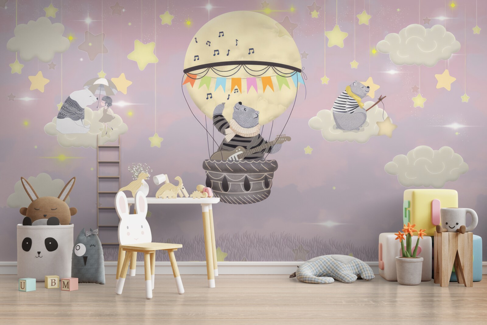 Фотошпалери небесні ведмеді