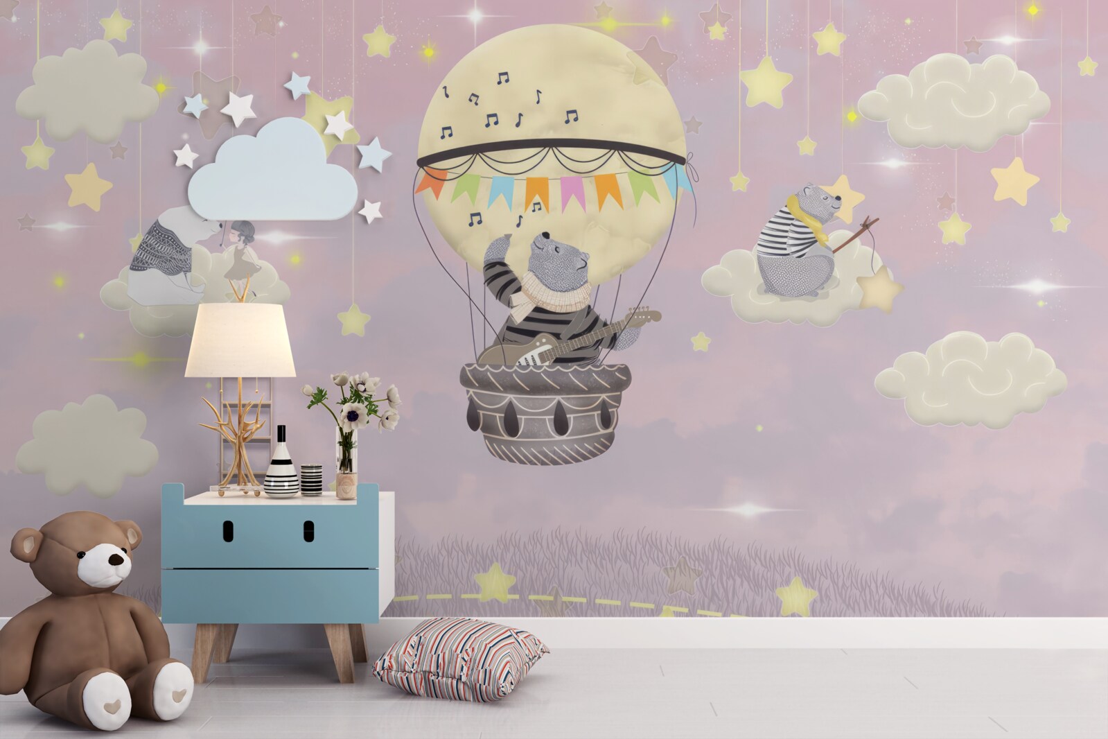 Фотошпалери небесні ведмеді