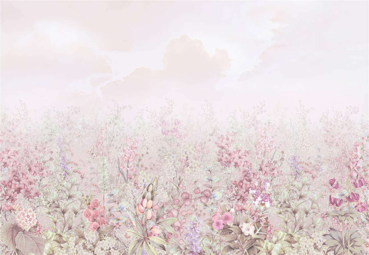 Фотошпалери Луг, усіяний квітами