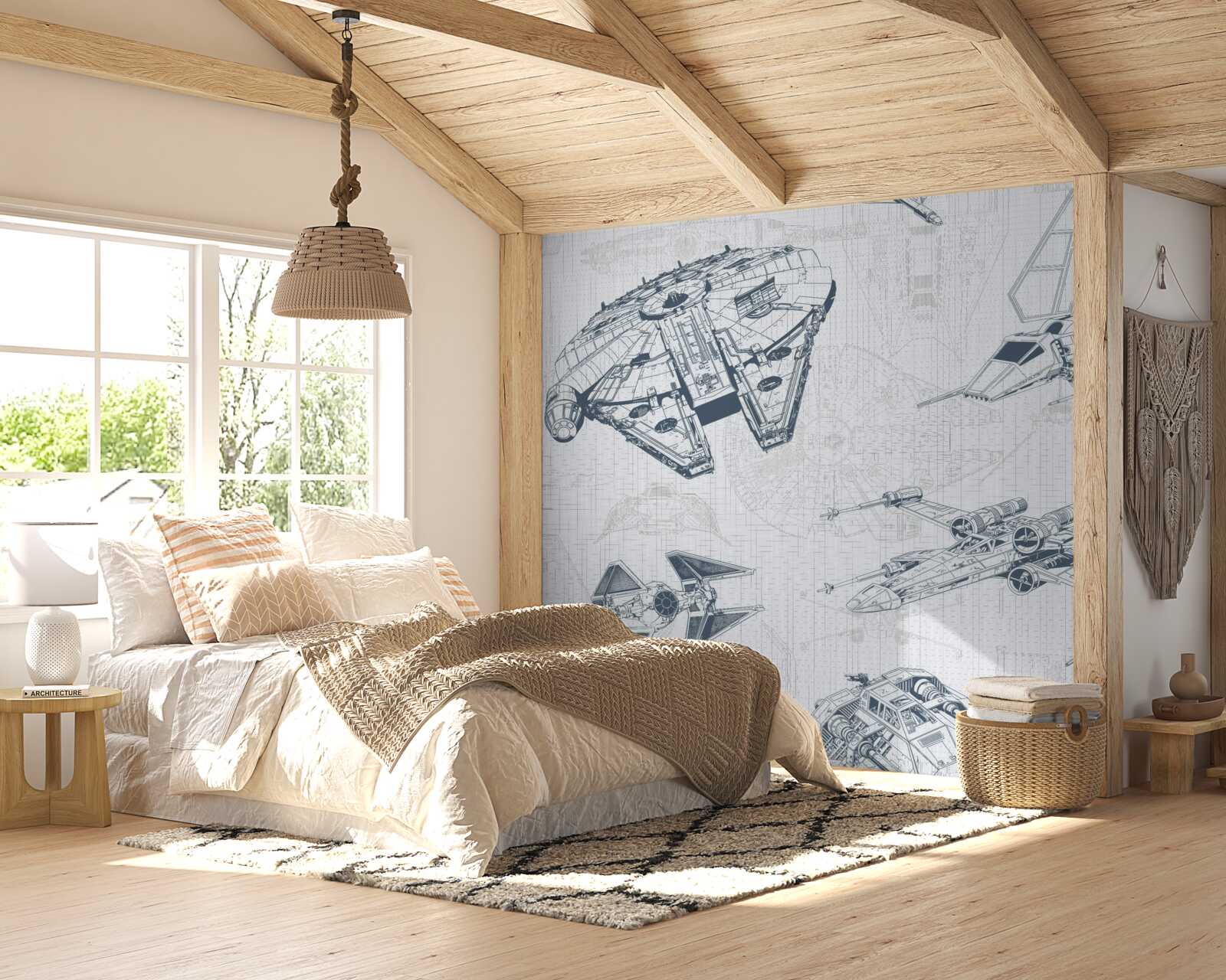 Фотошпалери схеми різних літаків