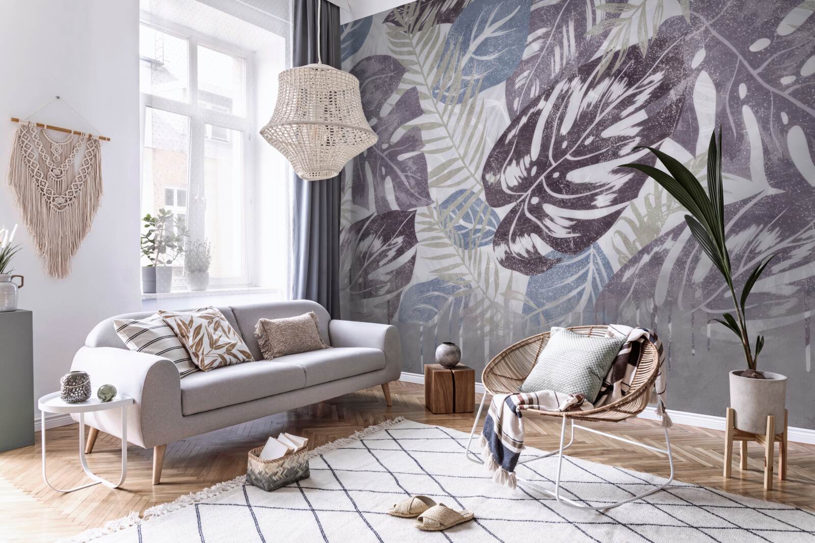 Фотошпалери велике листя