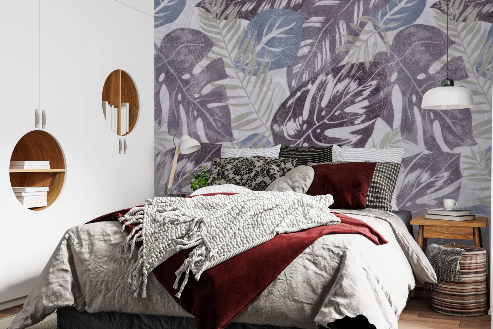 Фотошпалери велике листя