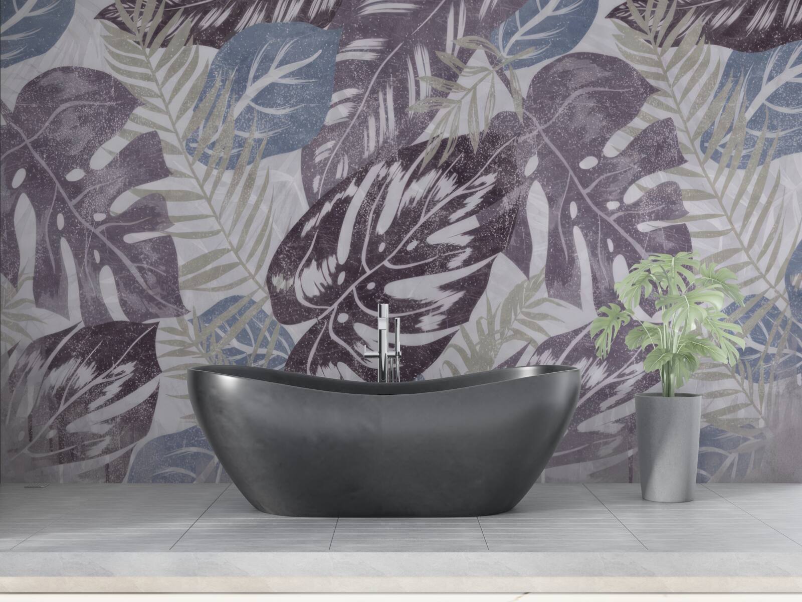 Фотошпалери велике листя