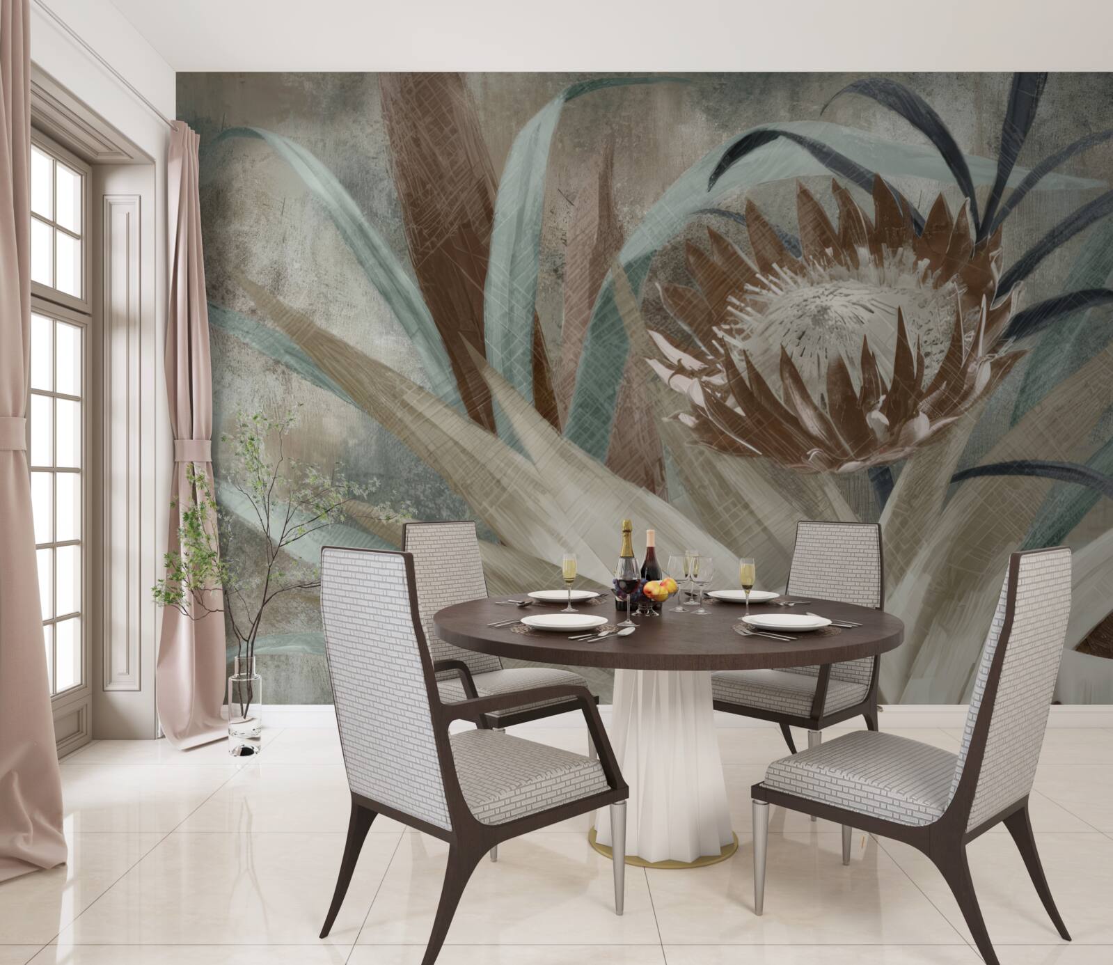 Фотошпалери велика і незвичайна квітка