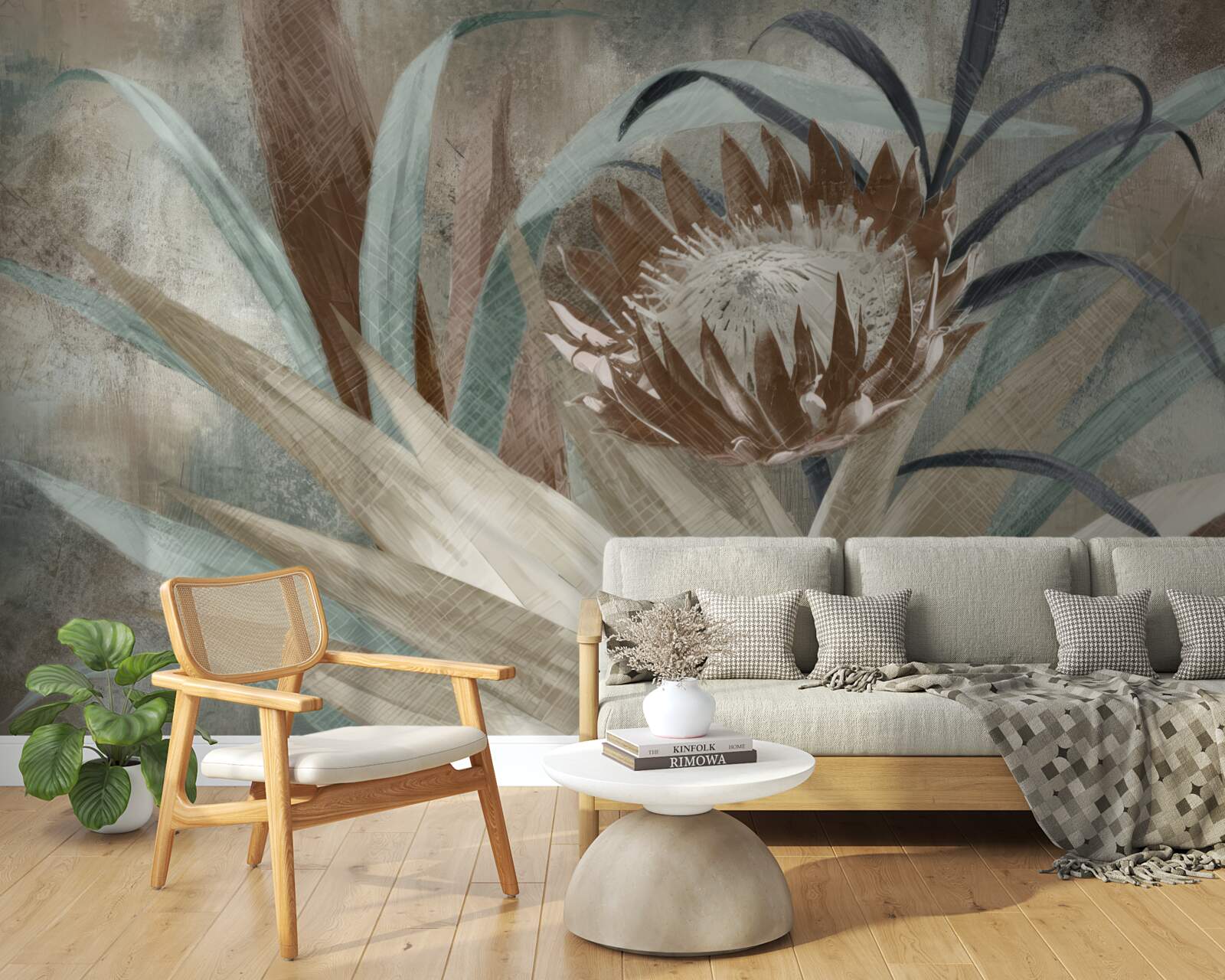 Фотошпалери велика і незвичайна квітка