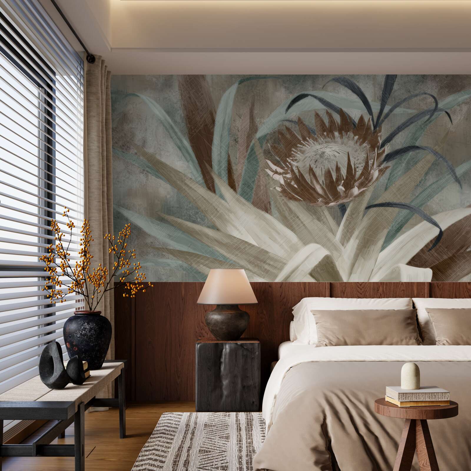 Фотошпалери велика і незвичайна квітка