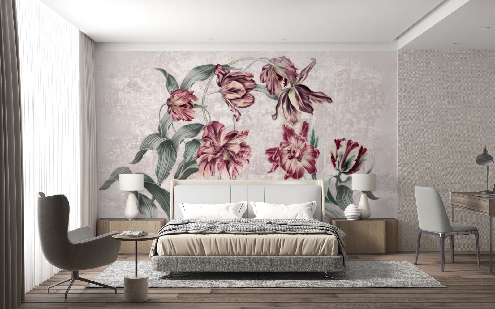 Фотошпалери квіти, які ще не прокинулися