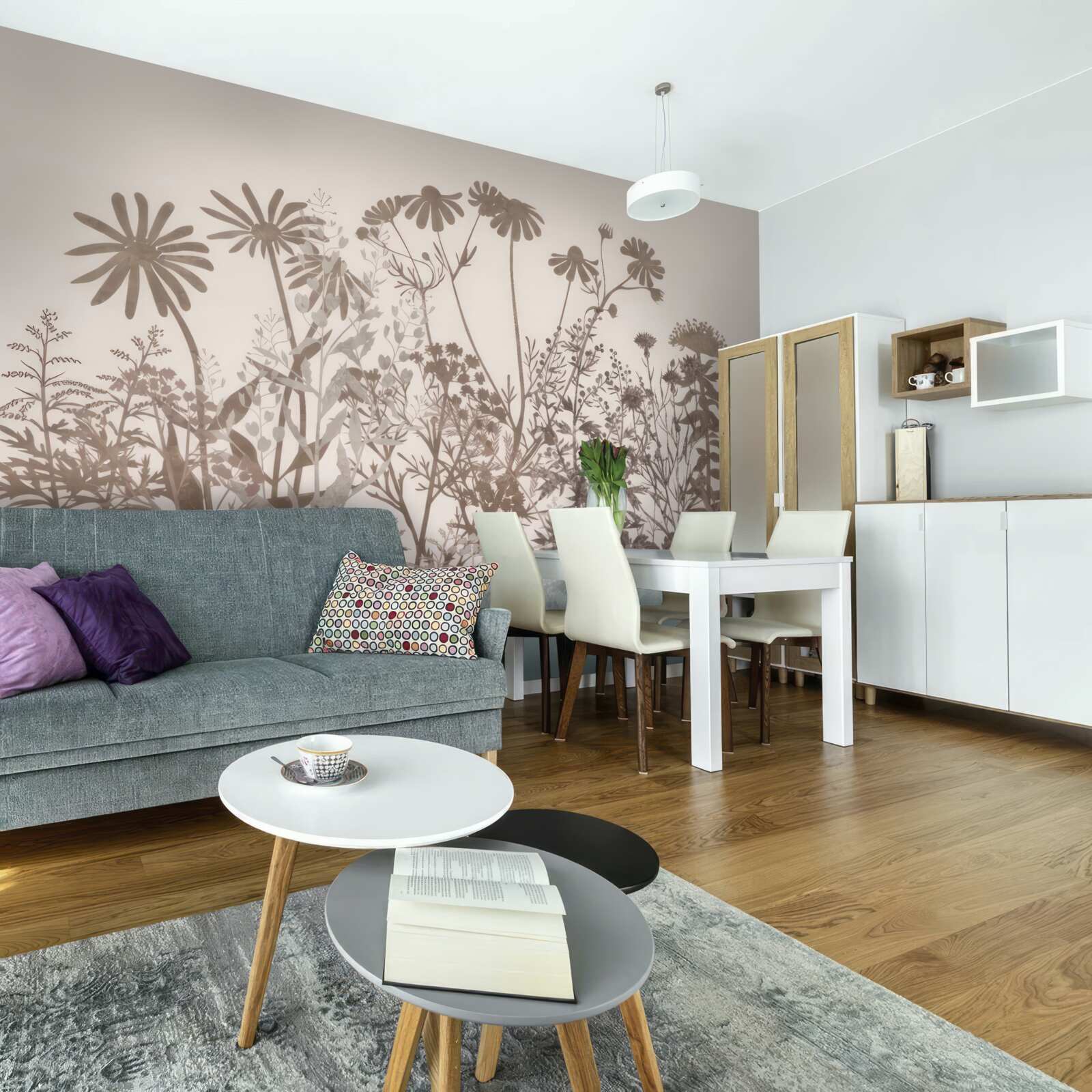 Фотошпалери Густо зарослий луг