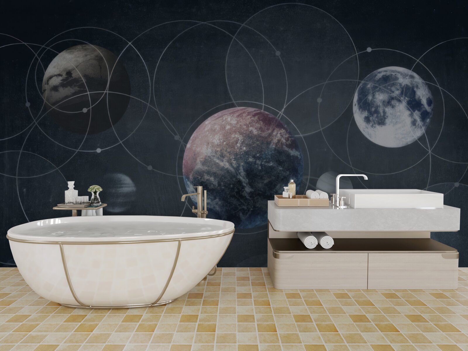 Фотошпалери планет у Сонячній системі