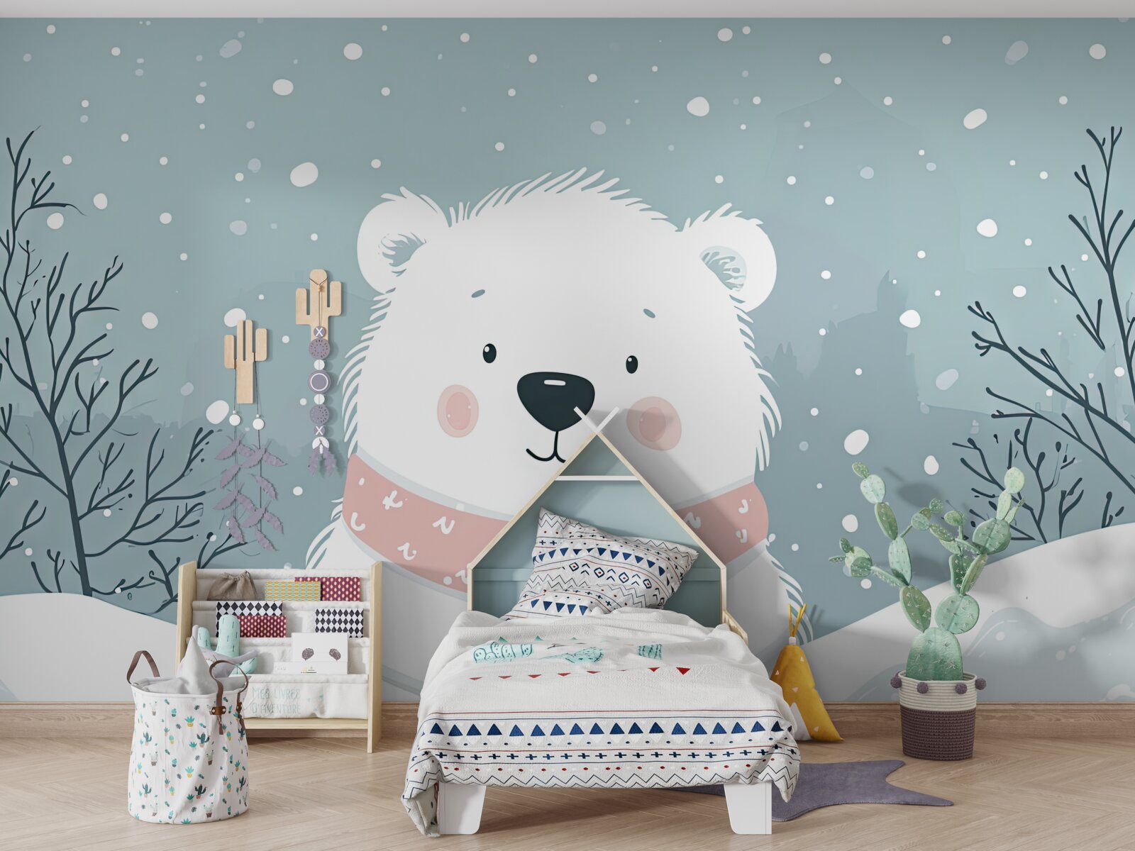 Фотошпалери Прекрасне полярне дитя