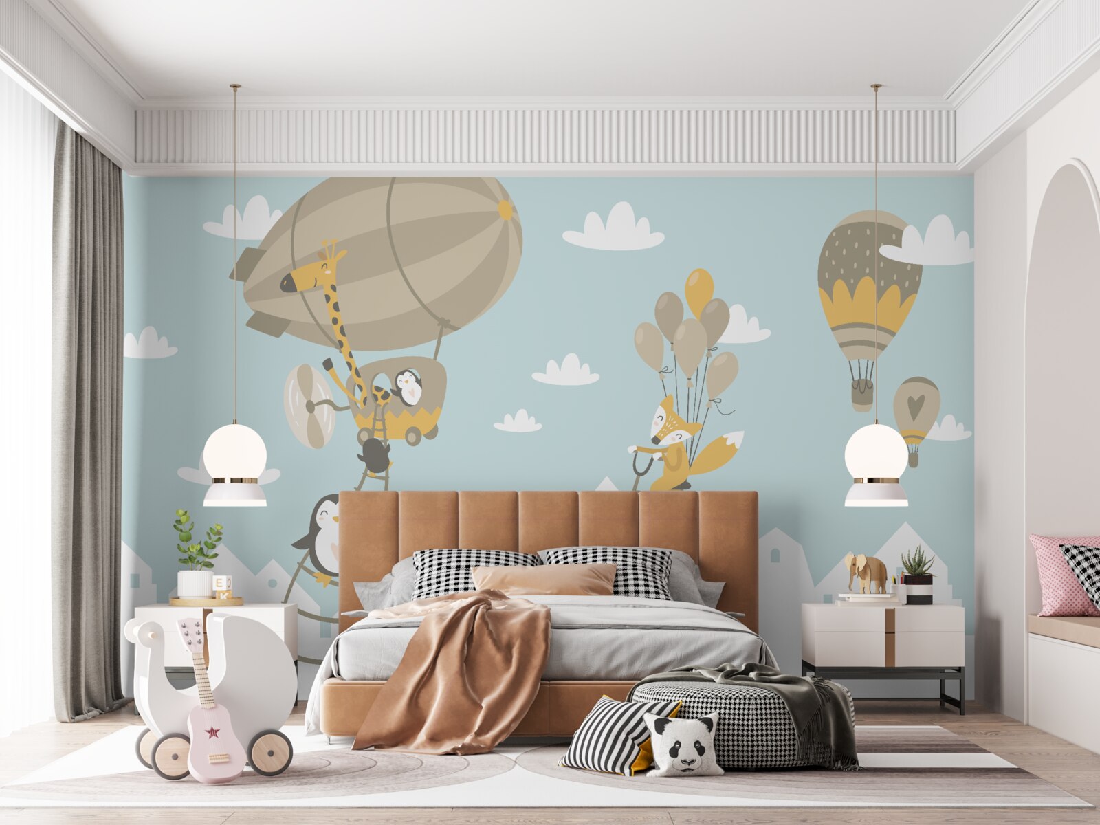 Фотошпалери під час транспортування тварини досліджують повітряний простір