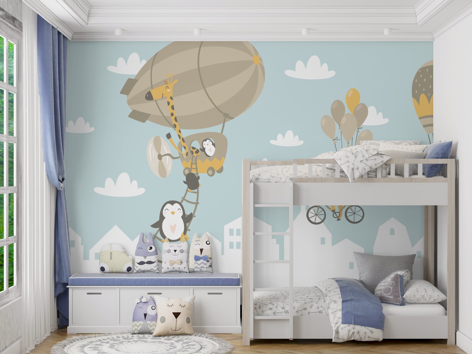 Фотошпалери під час транспортування тварини досліджують повітряний простір