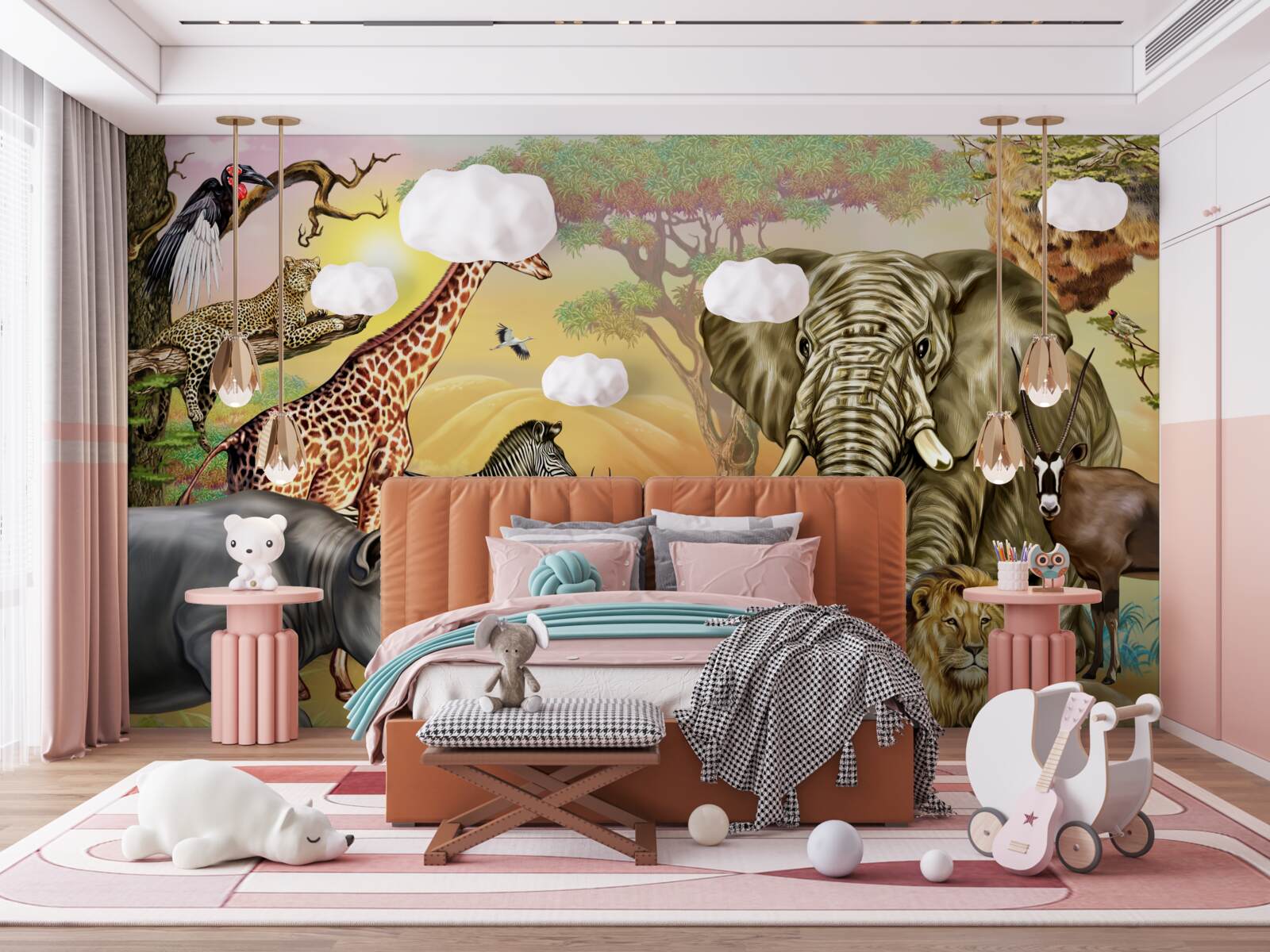 Фотошпалери велика тропічна родина