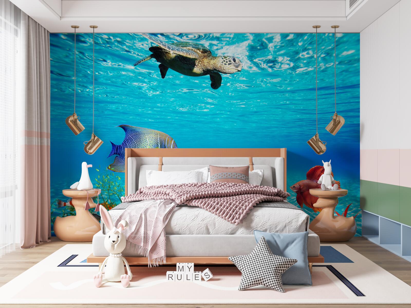 Фотошпалери морські мешканці глибокого океану