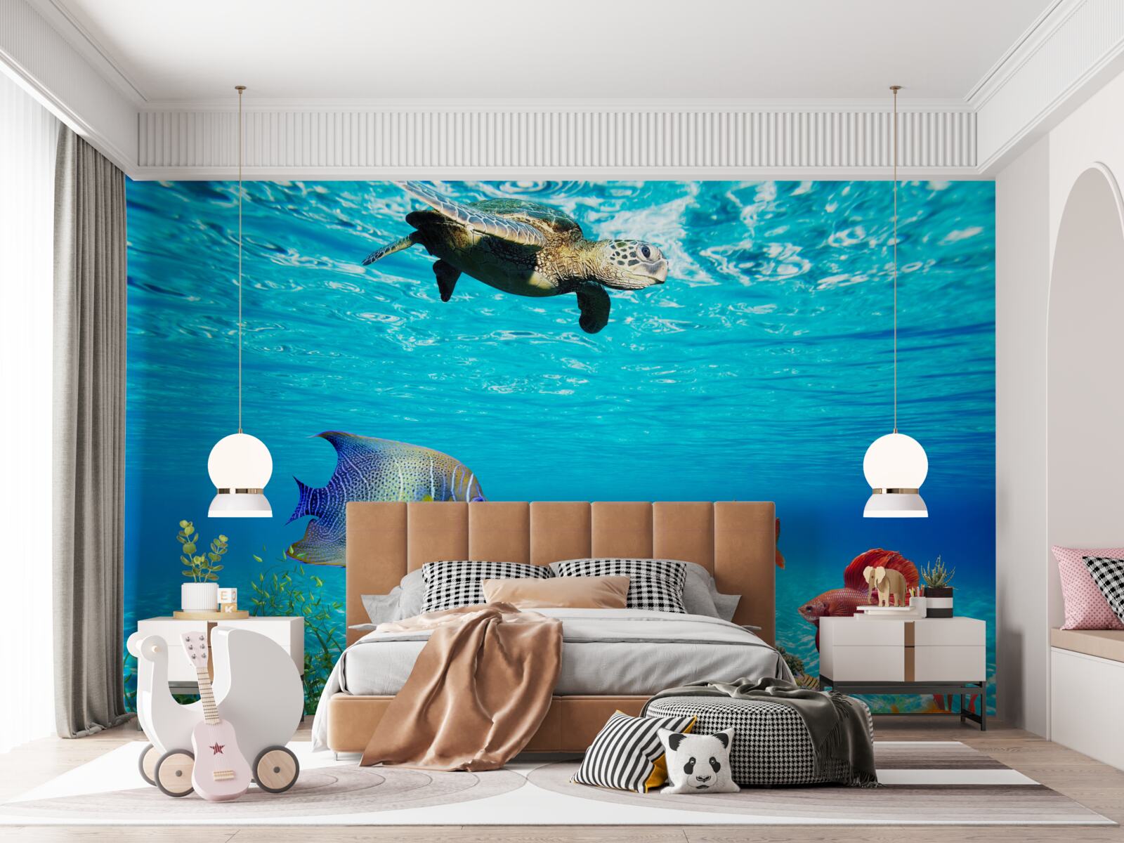 Фотошпалери морські мешканці глибокого океану