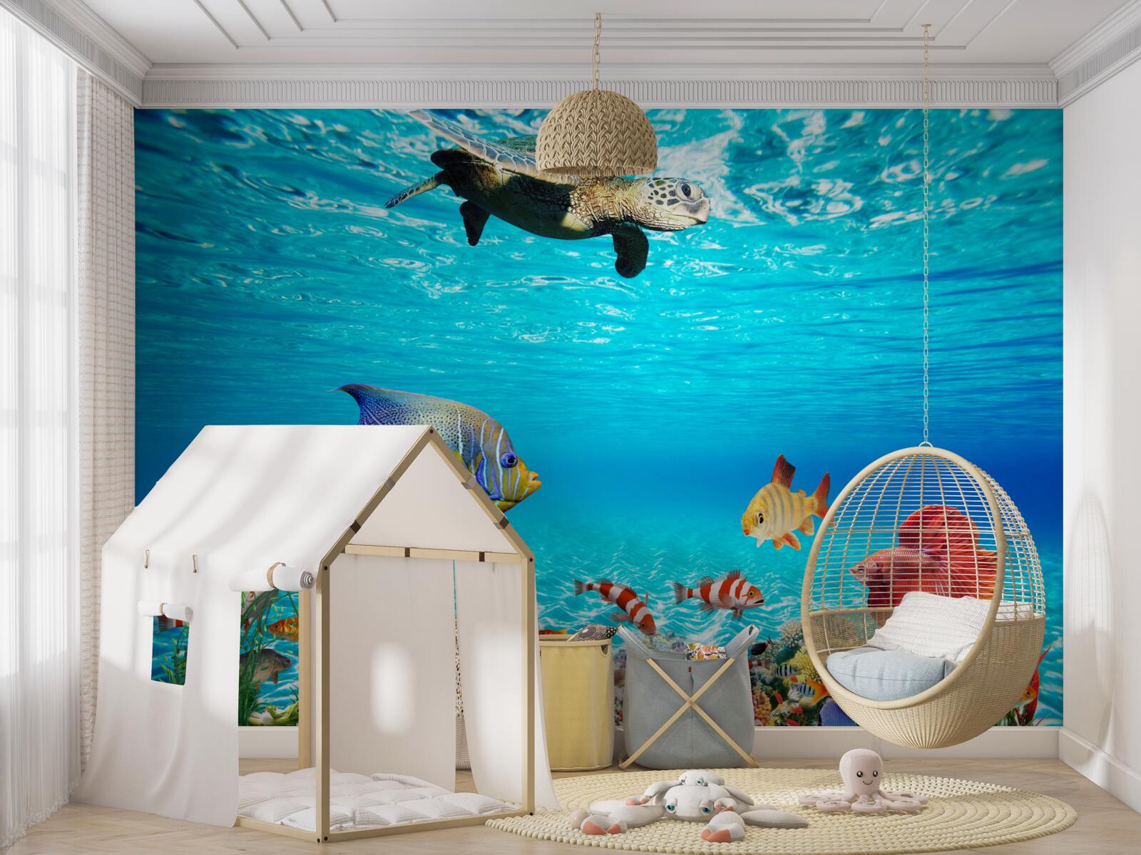 Фотошпалери морські мешканці глибокого океану