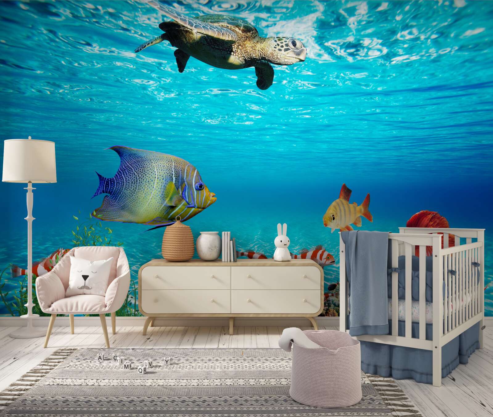 Фотошпалери морські мешканці глибокого океану