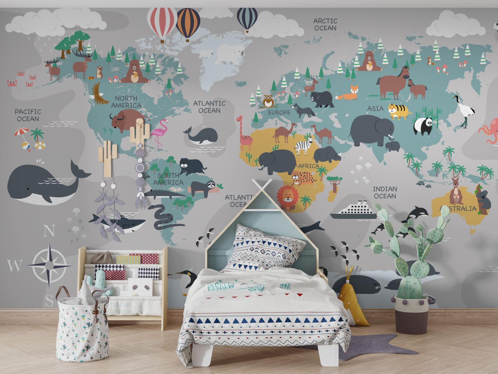 Фотошпалери мирні договори з народами континентів