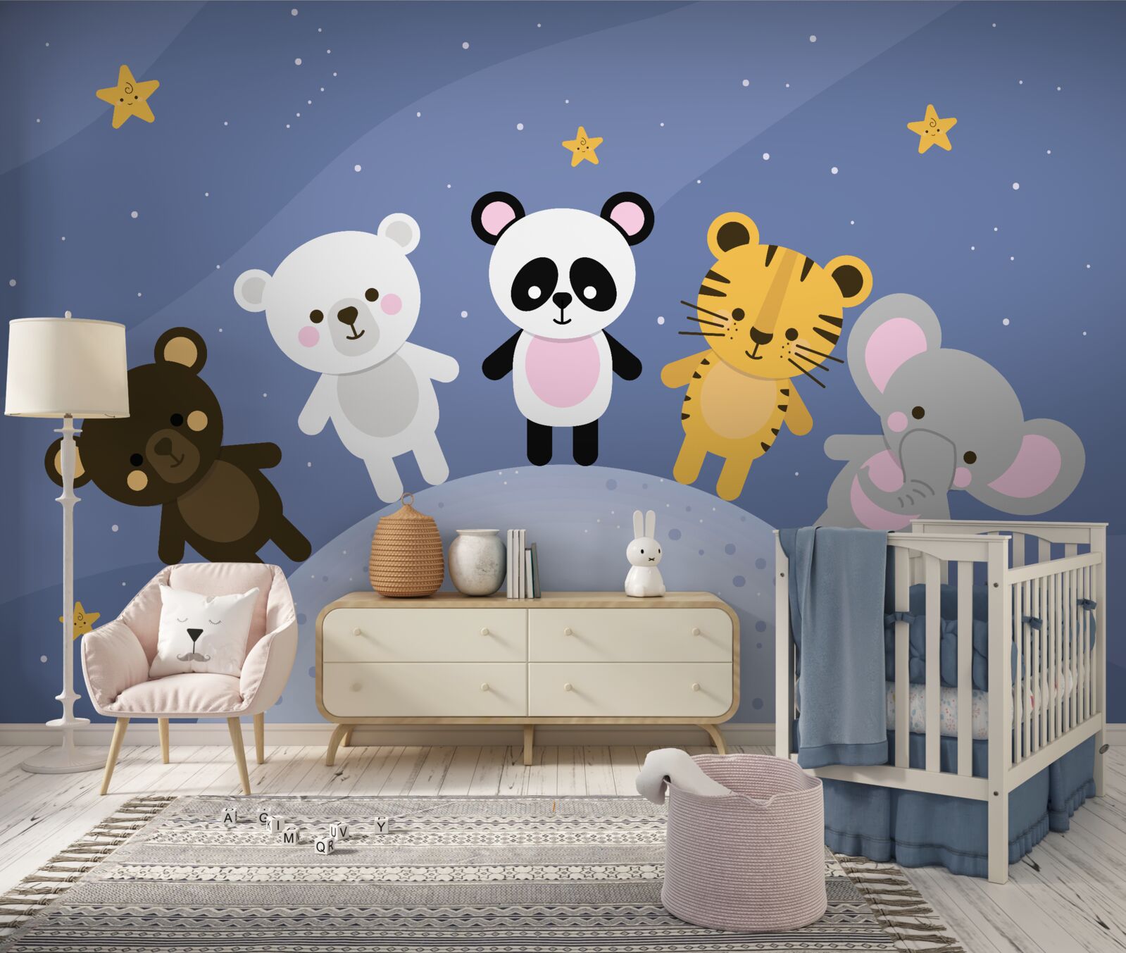 Фотошпалери тварини, що живуть у гармонії один з одним