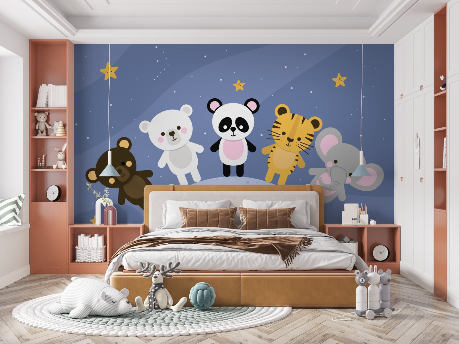 Фотошпалери тварини, що живуть у гармонії один з одним