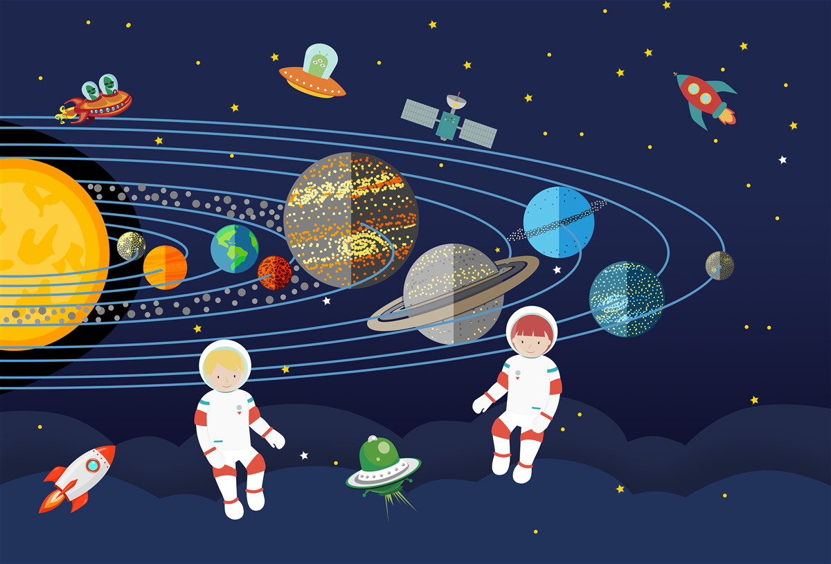 Фотошпалери людство та інші мешканці Всесвіту