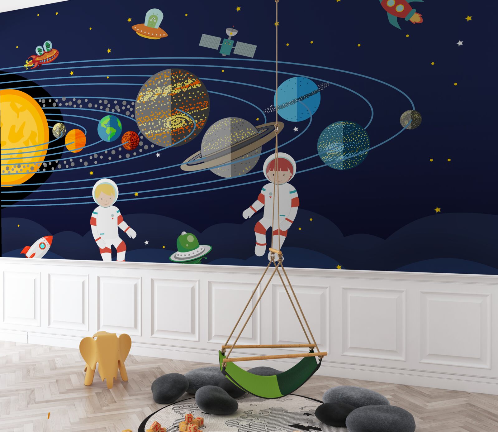 Фотошпалери людство та інші мешканці Всесвіту