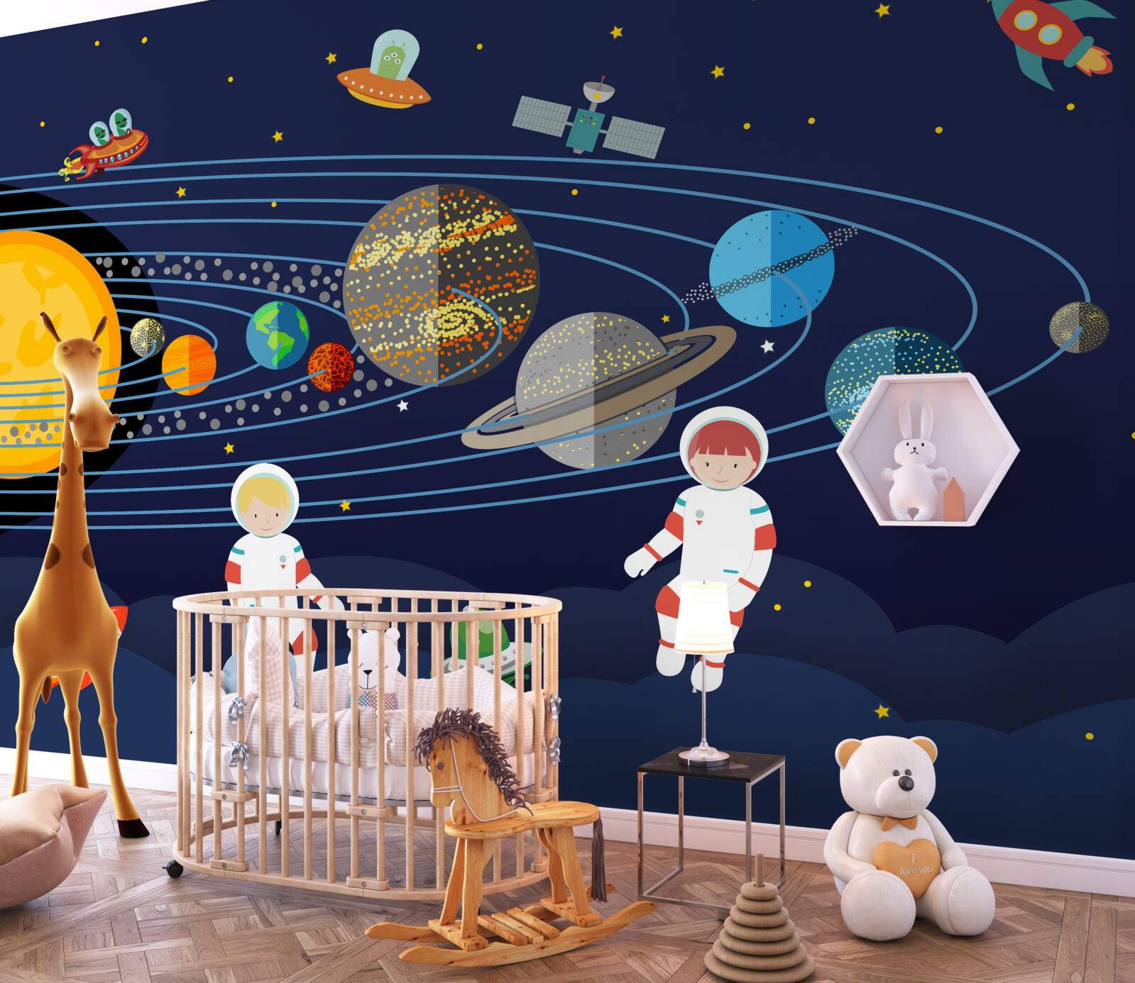 Фотошпалери людство та інші мешканці Всесвіту